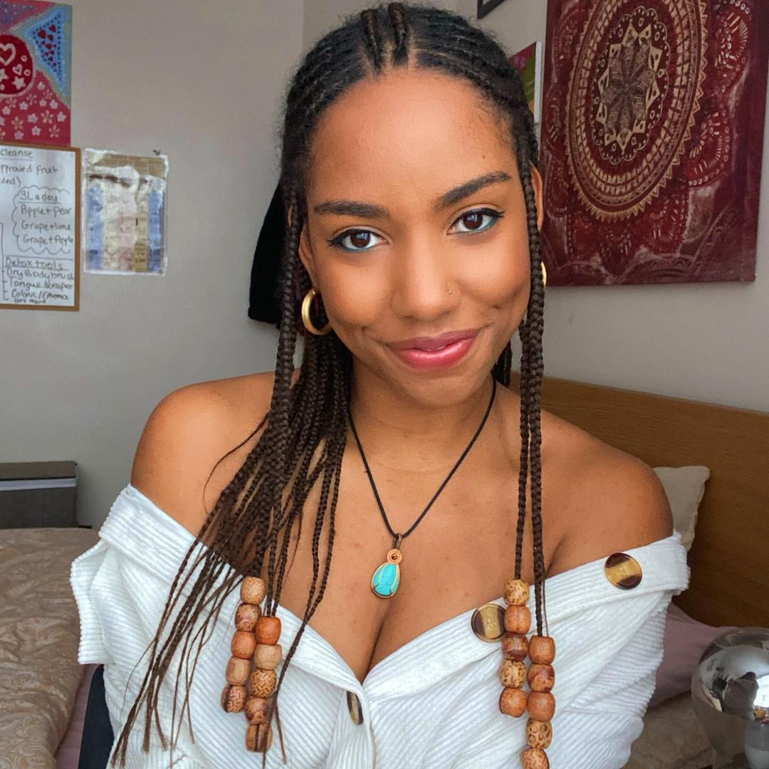 Stunning goddess fulani braids