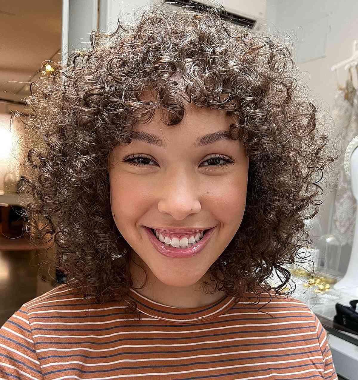 Stunning Kinky Long Bob