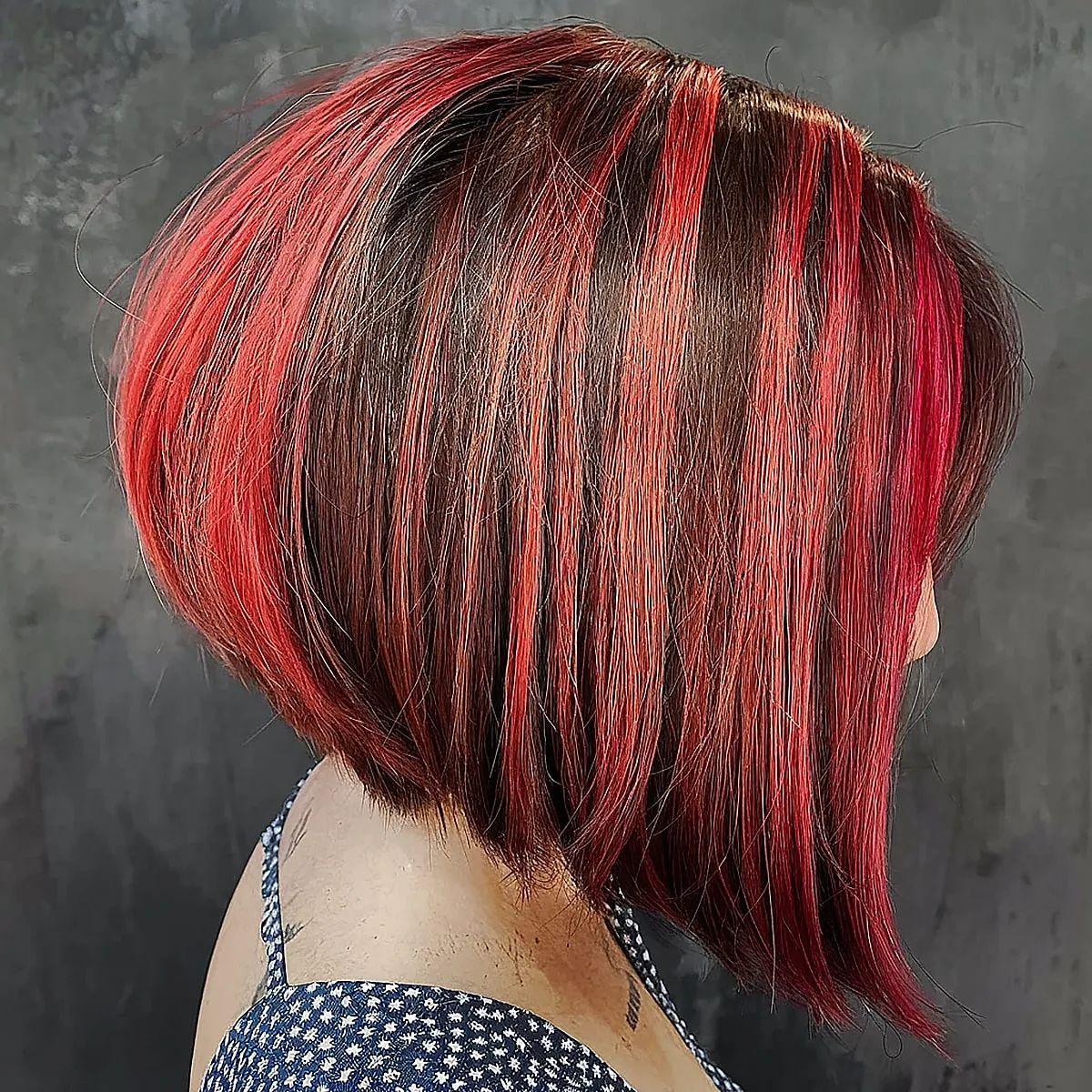 Stylish Angled Bob for Women with Thinning Hair