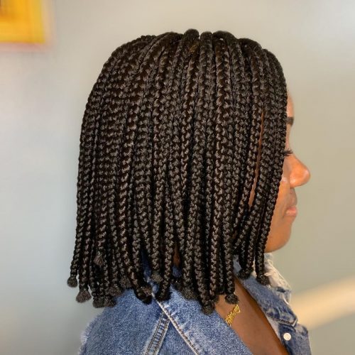 Stylish Braids for Short Black Hair
