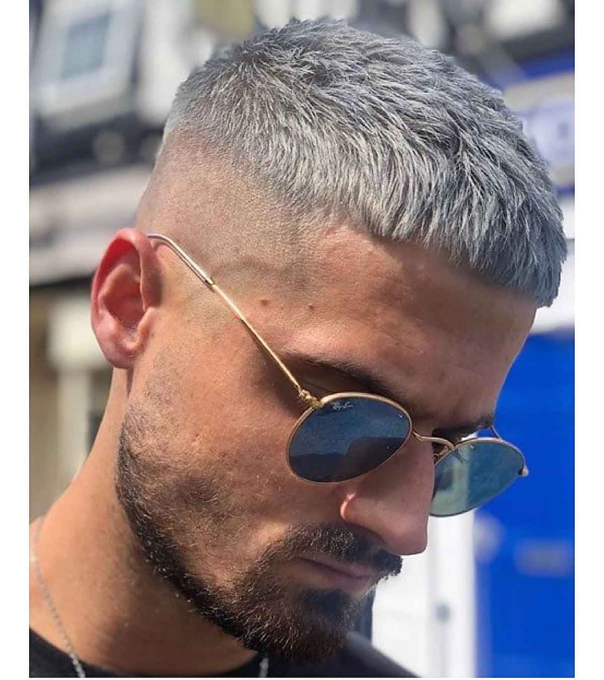 Stylish Caesar Cut Fade