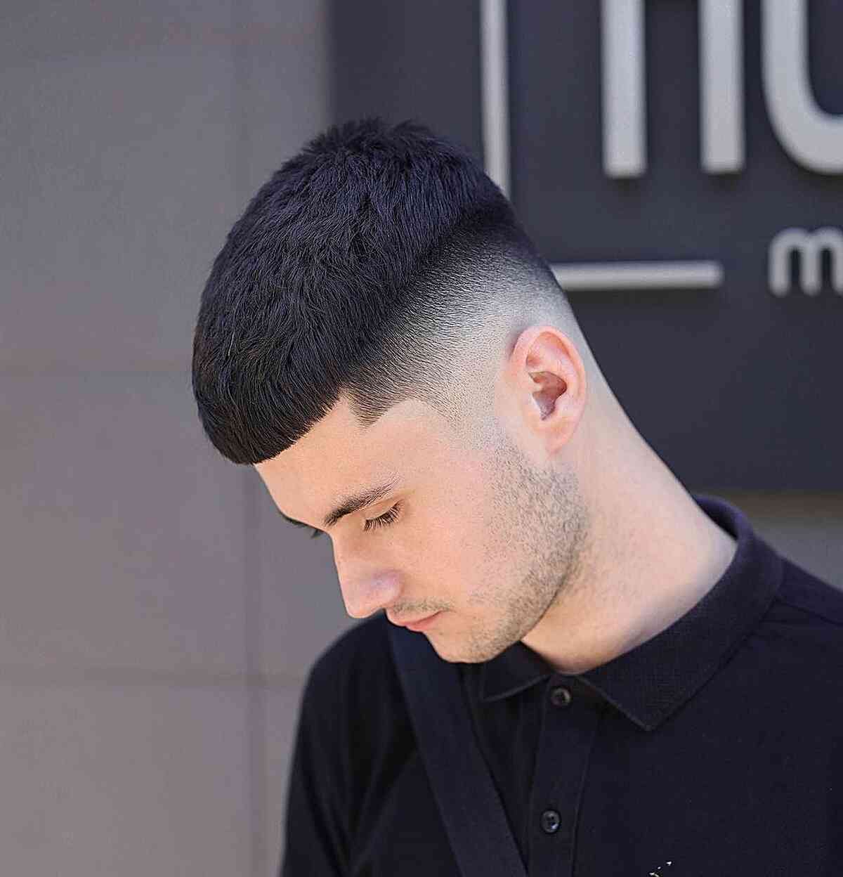 Stylish Caesar Haircut for Men