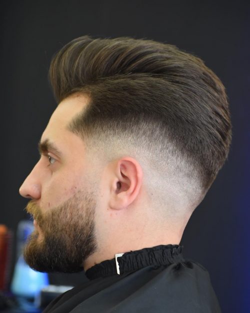 Faded Pompadour