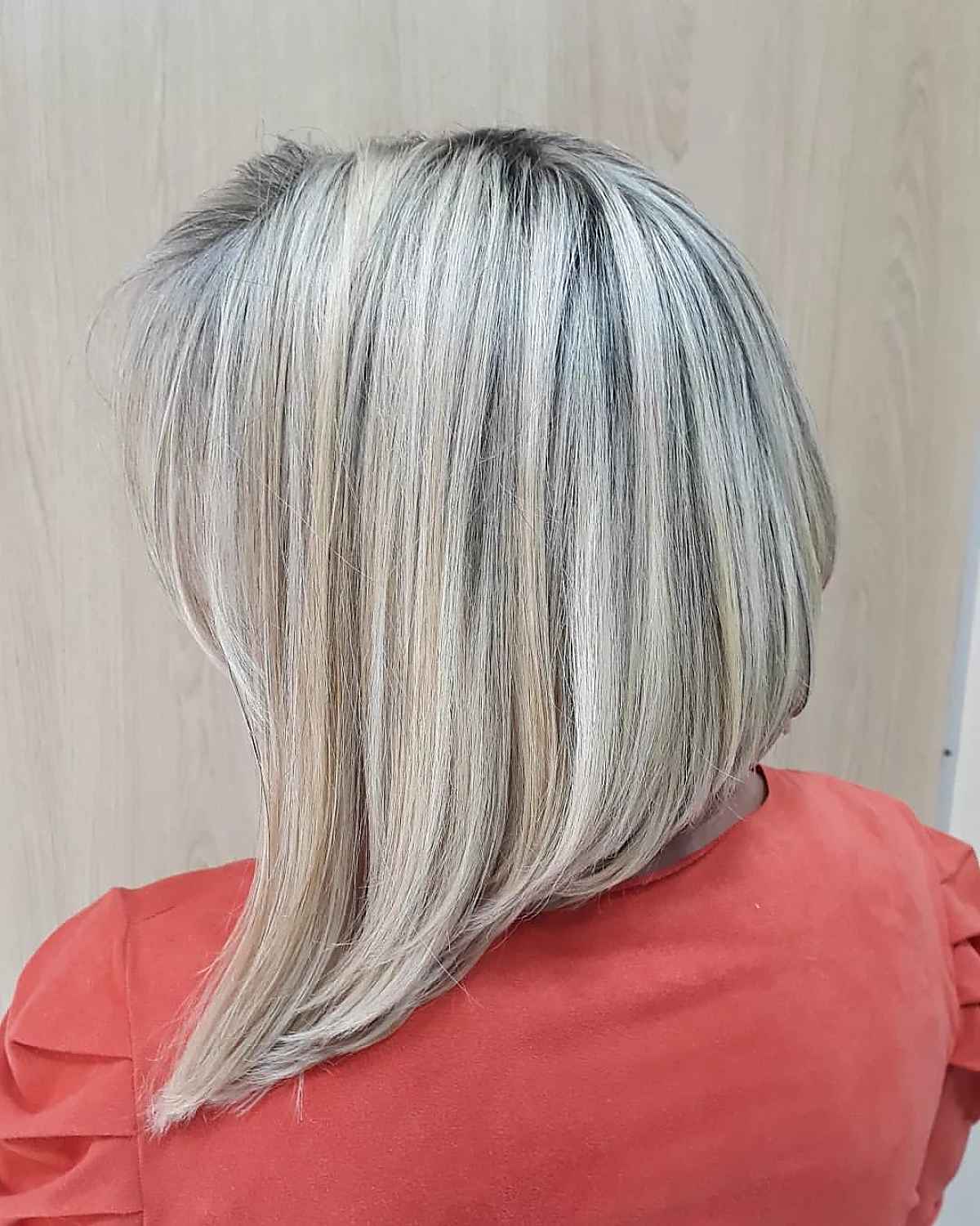 Stylish Graduated Shoulder-Length Bob