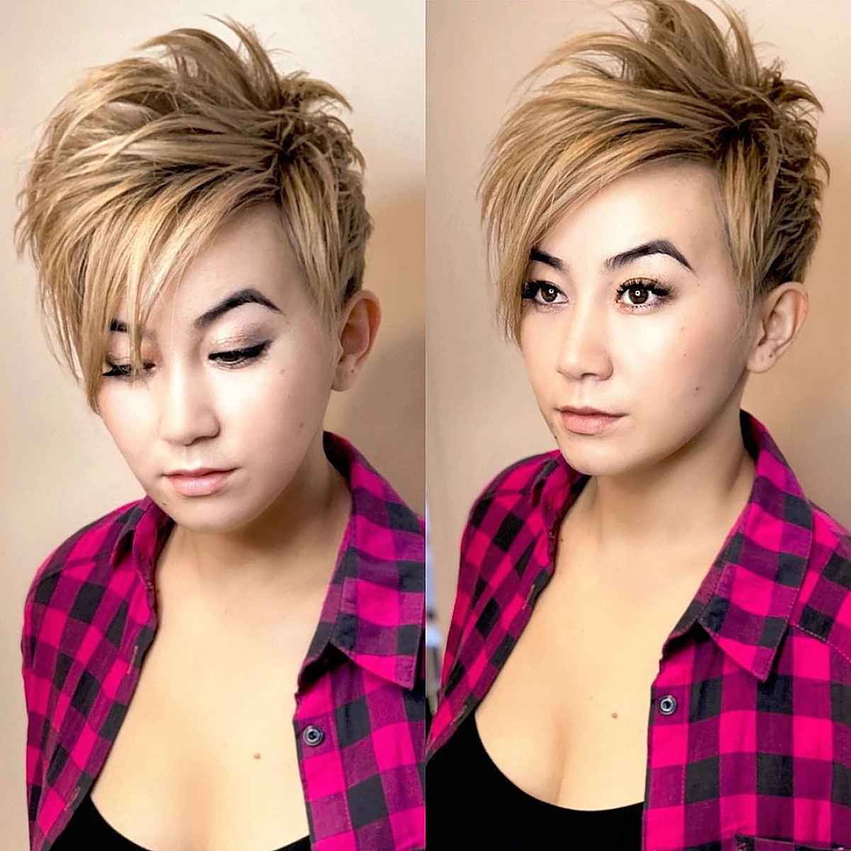 Stylish Long Choppy Pixie