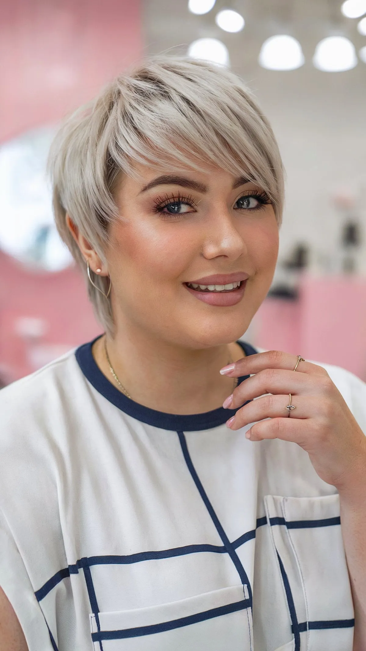 Stylish Long Pixie with Short Layers for Fine Hair