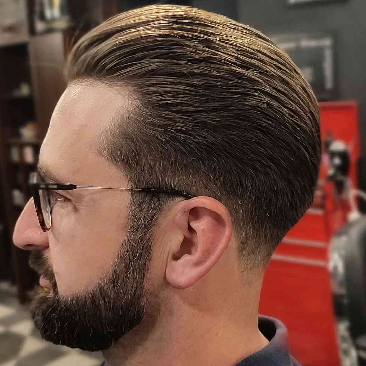 Stylish Long Taper Haircut