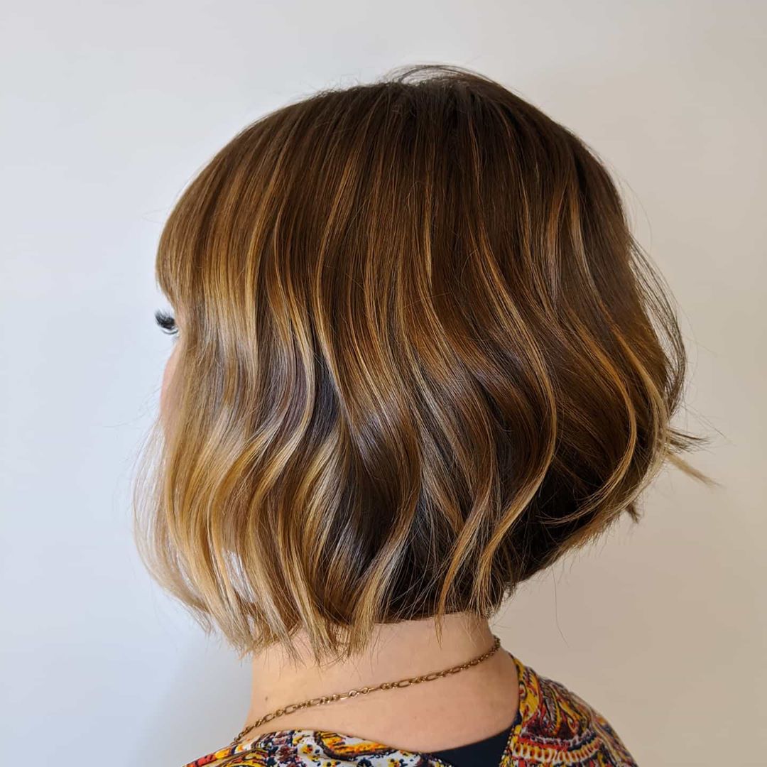 Ideal Choppy Bob for Fine Hair