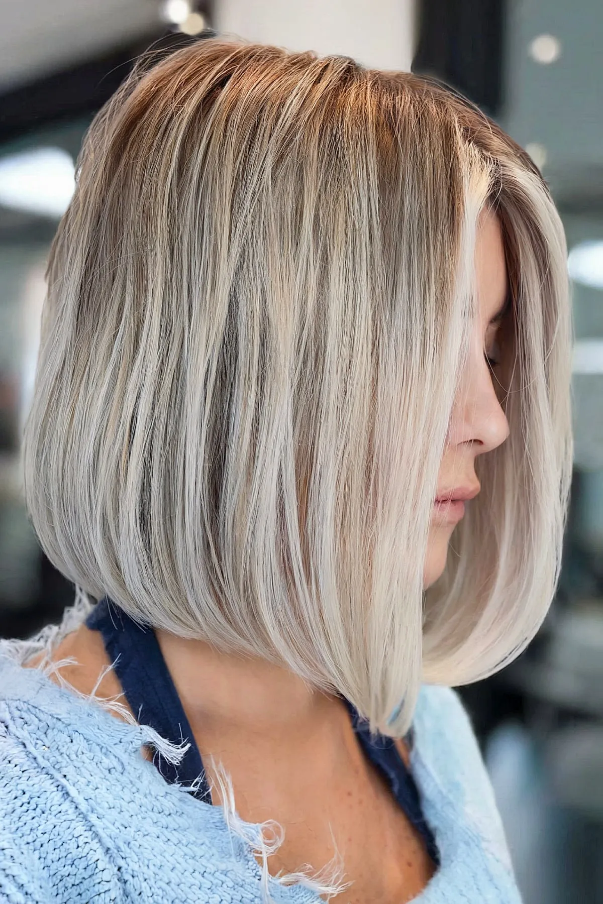 Subtle Brown and Blonde Blend
