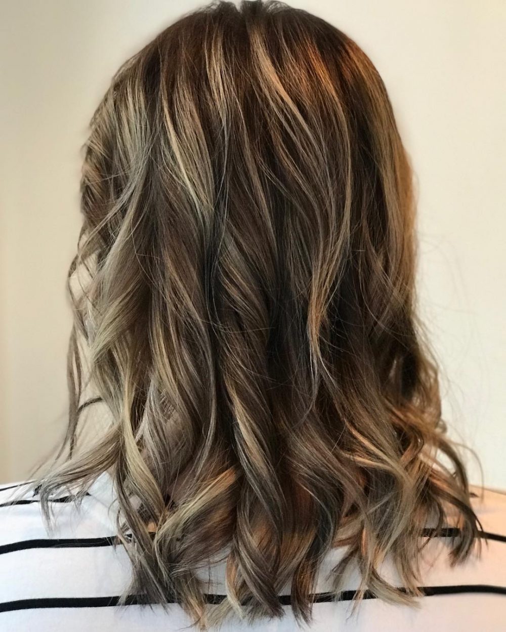 Subtle Dark Brown Lowlights