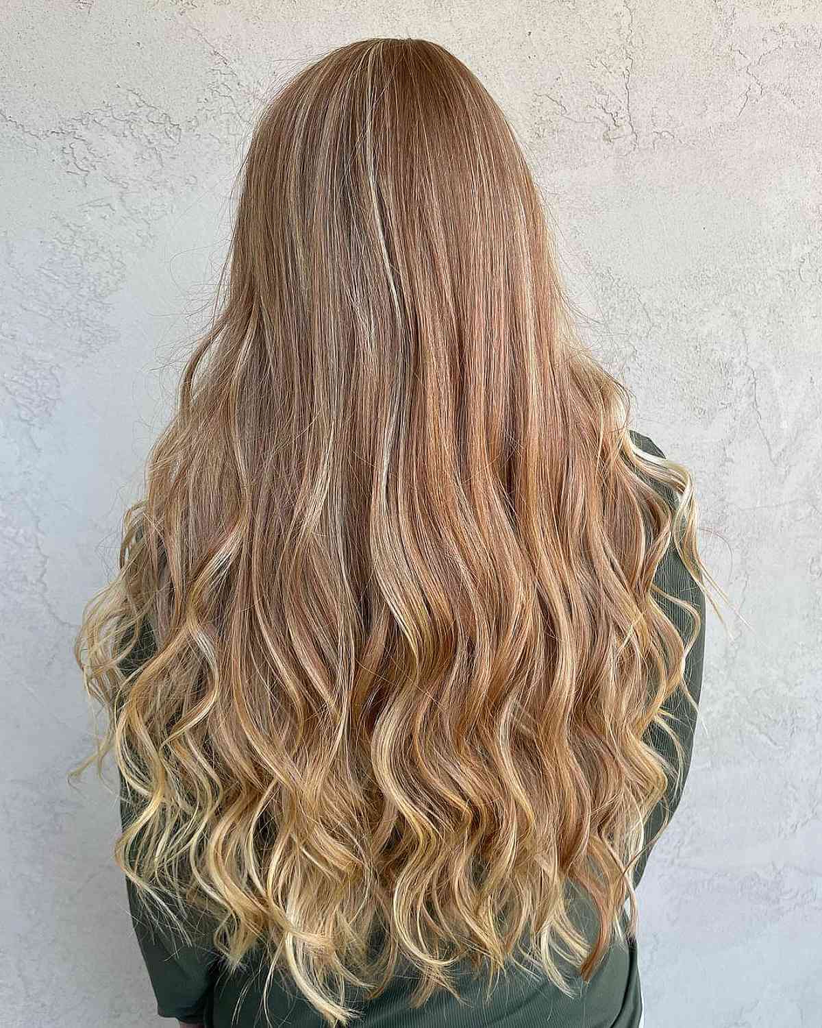 Subtle Strawberry Blonde with Radiant Highlights