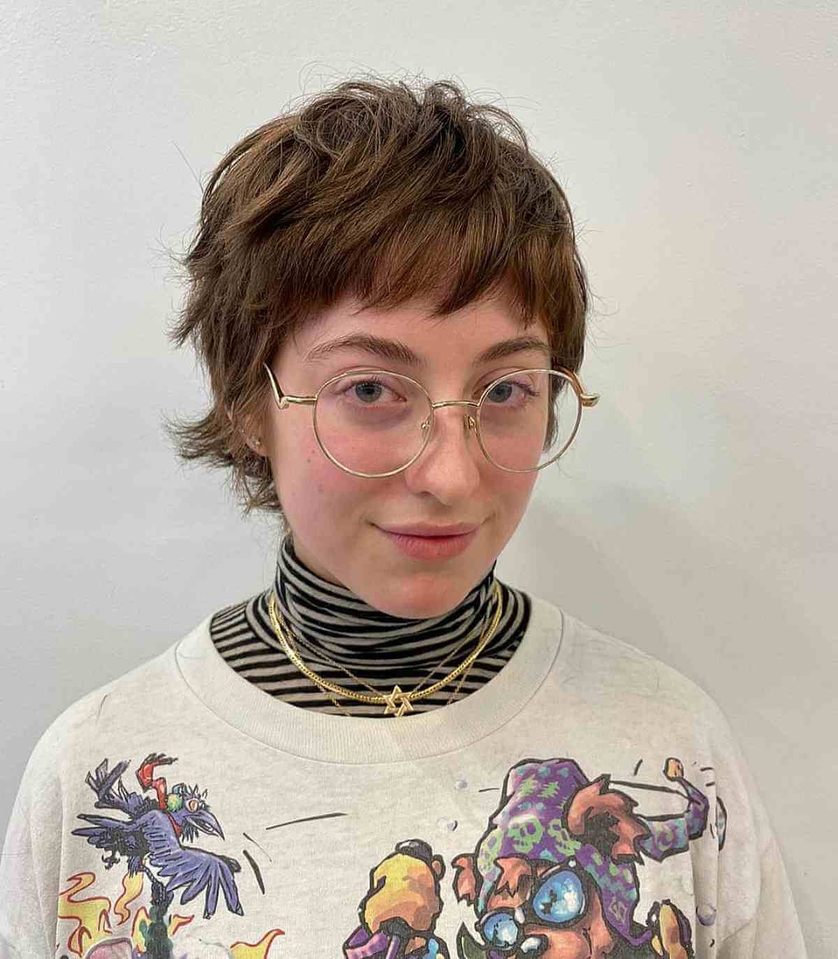 Textured Micro Mullet on Thin Fine Hair