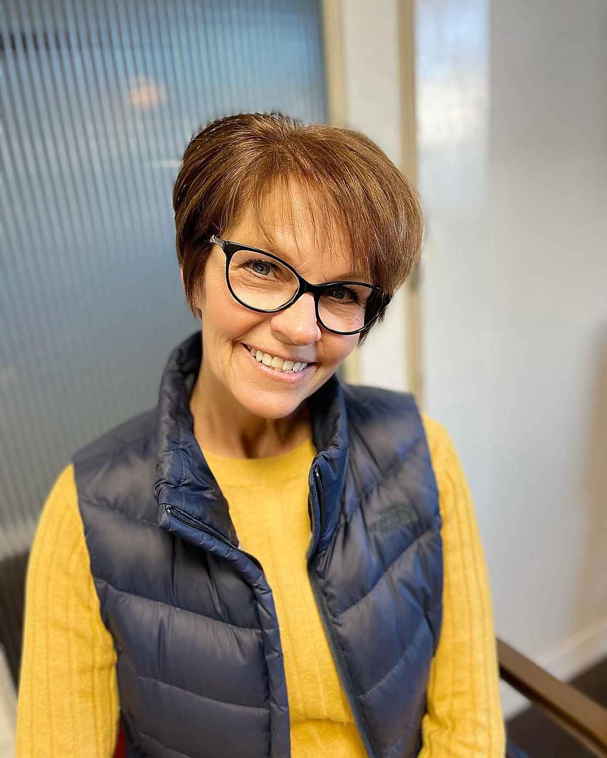 Textured Pixie with Soft Bangs for Women Over 50