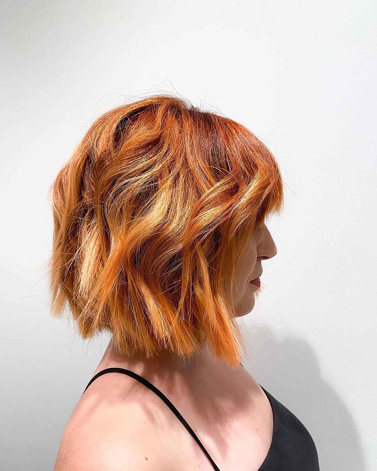 the short and choppy inverted bob