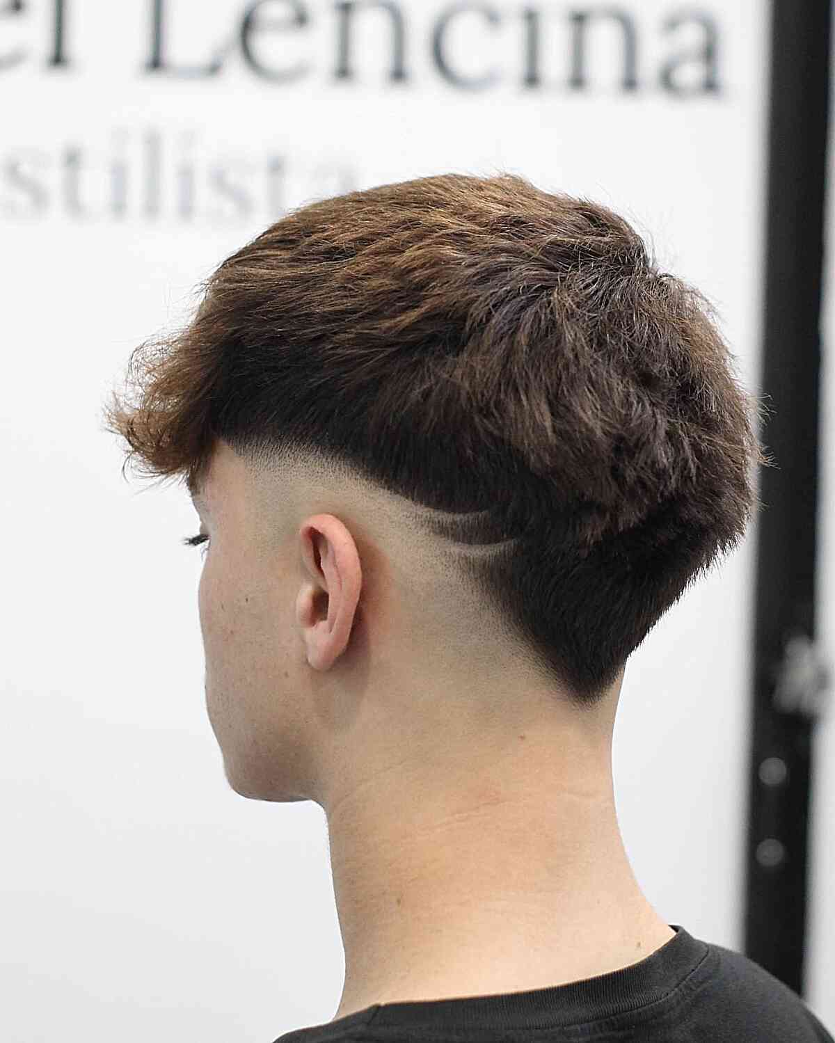 The Sleek V Cut for Men with Thick Hair