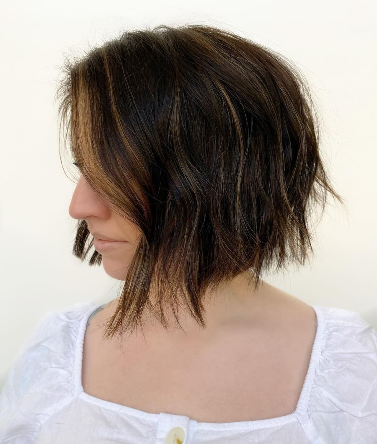 The Stylish Short Choppy Bob