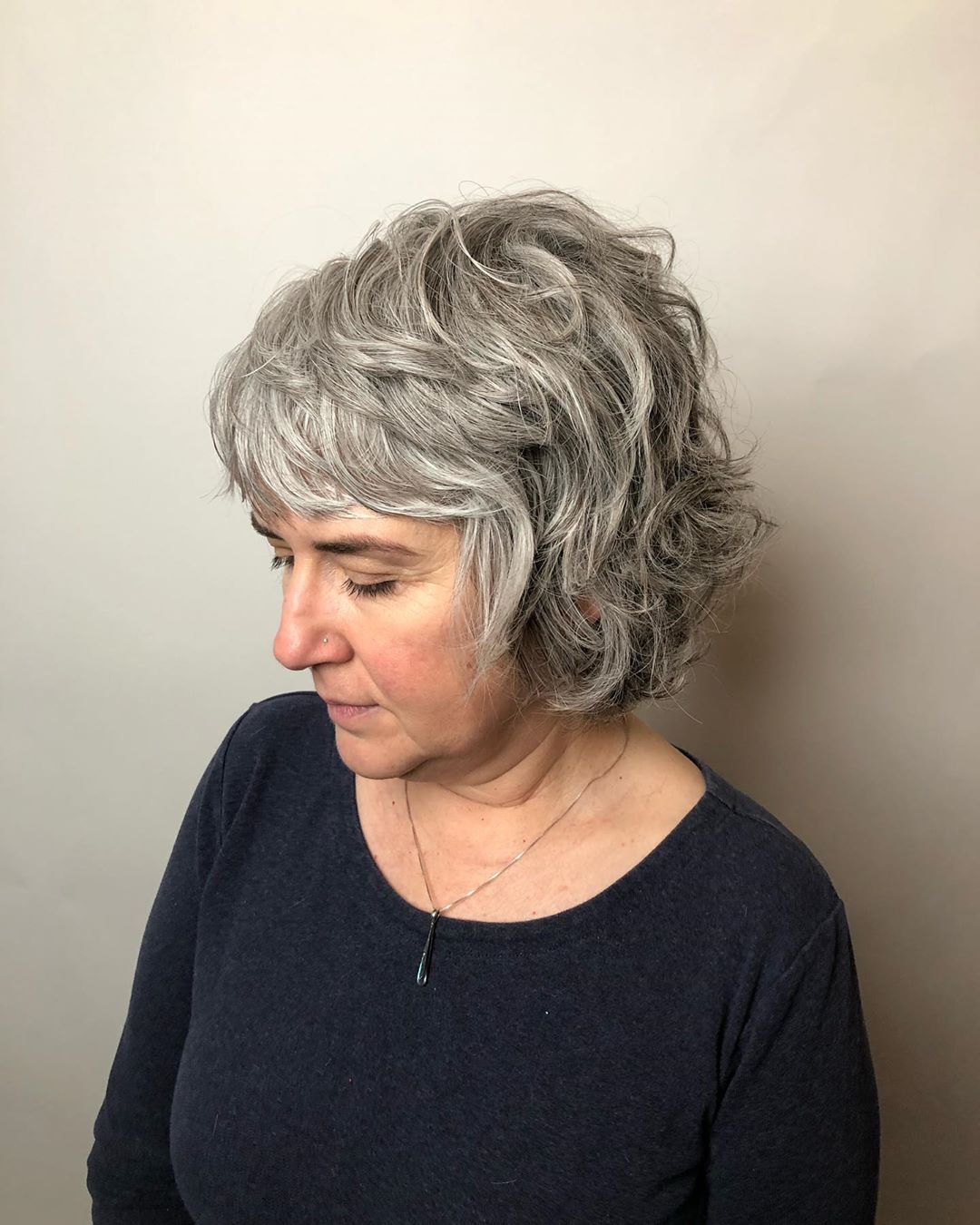 The Textured Bob Hairstyle Featuring Bangs