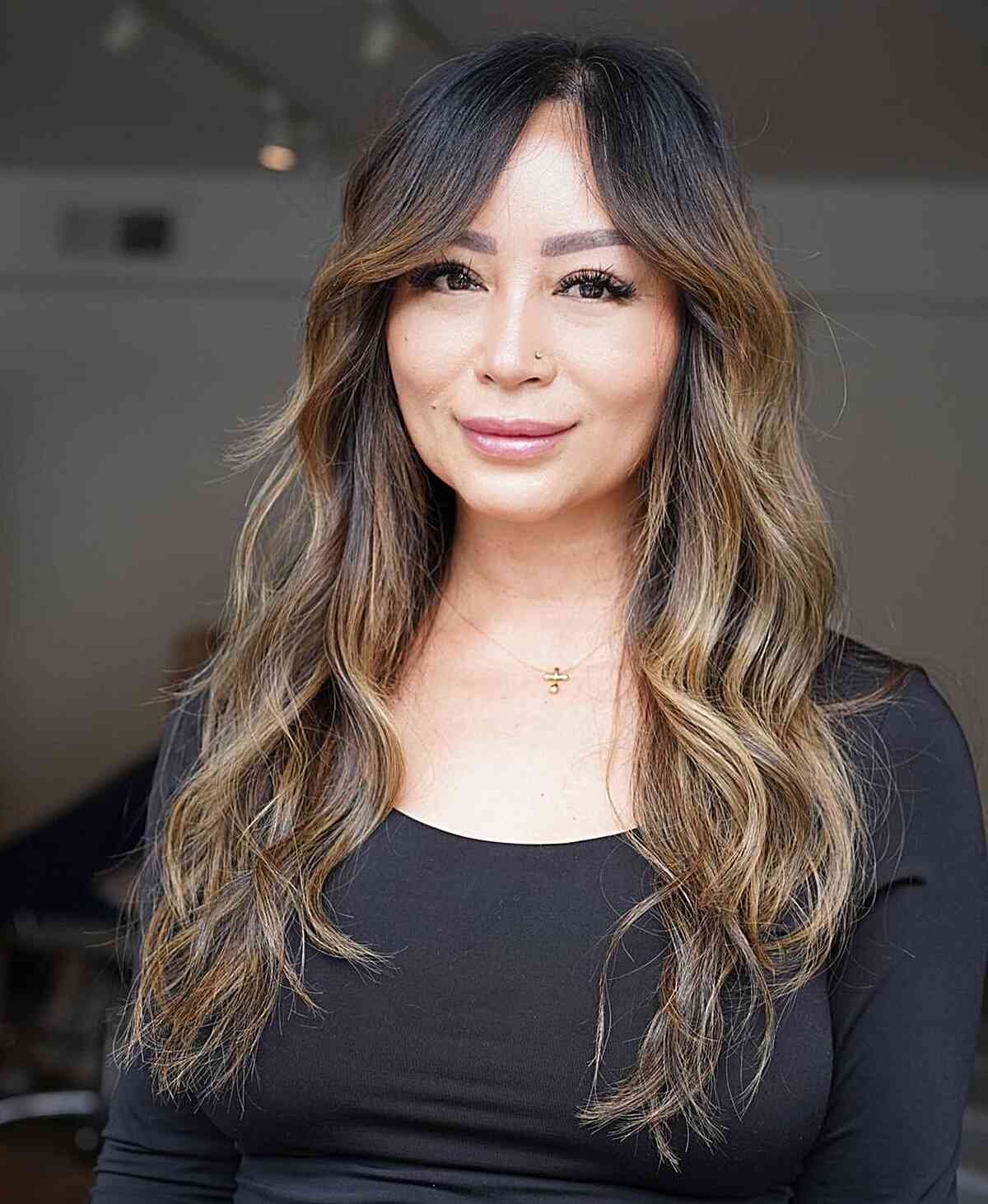 Timeless Long Layers and Ombre for Women Over Forty