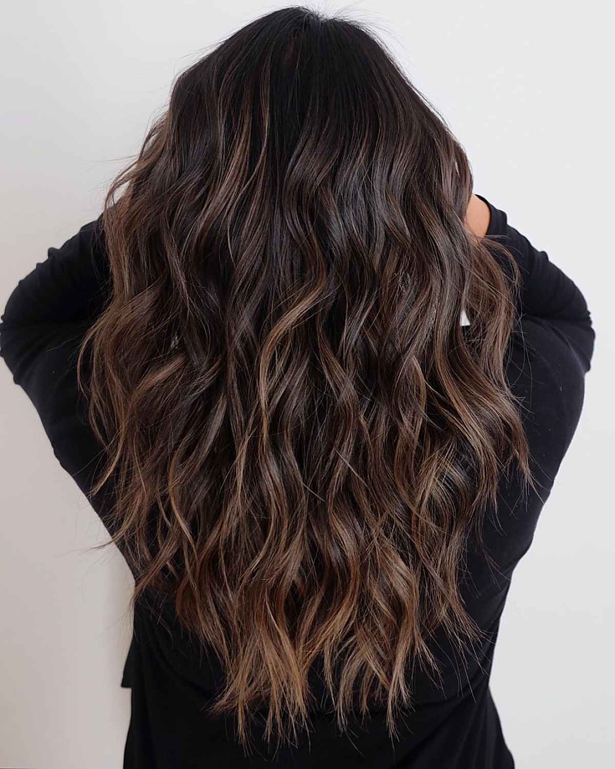 toasted chestnut long brown tresses