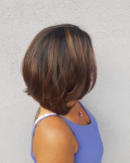 Toffee Tones for Short Hair