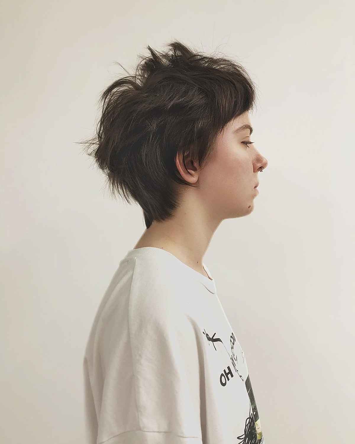 Tousled Layers on a Pixie Cut