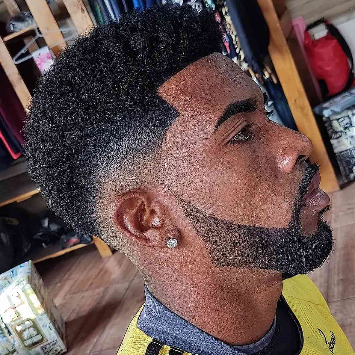 Trending Tapered Afro Styles for Black Men