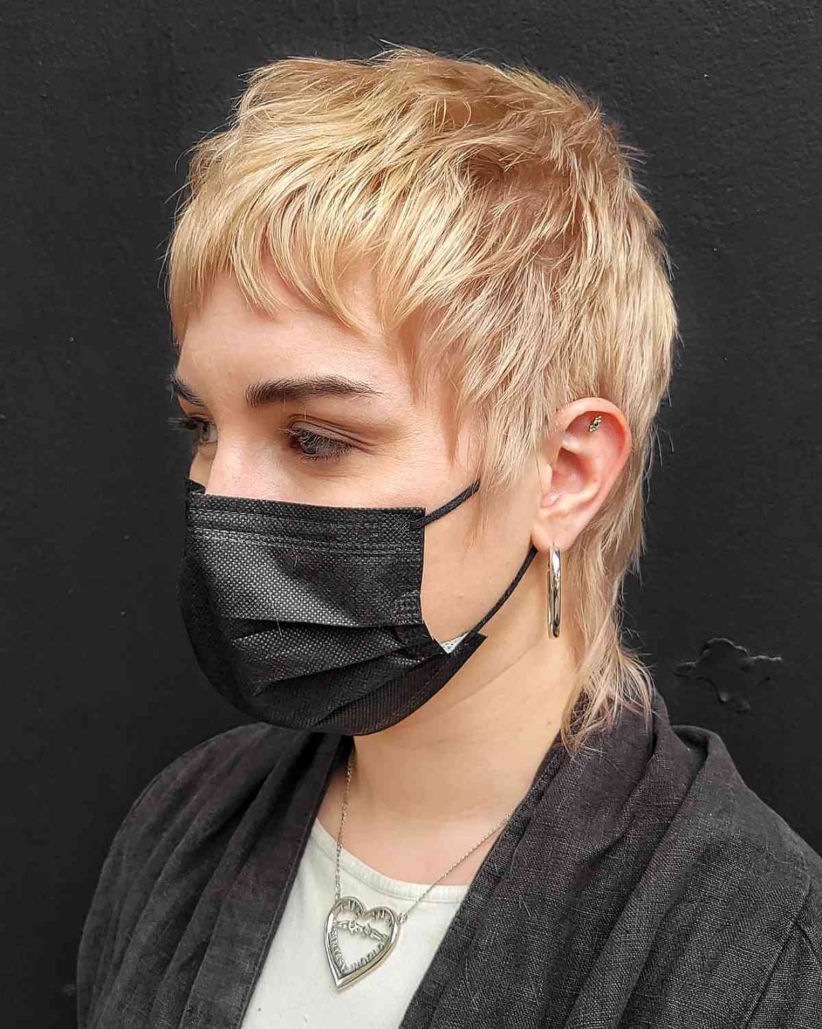 Trendy Pixie Mullet Shag for Fine Hair