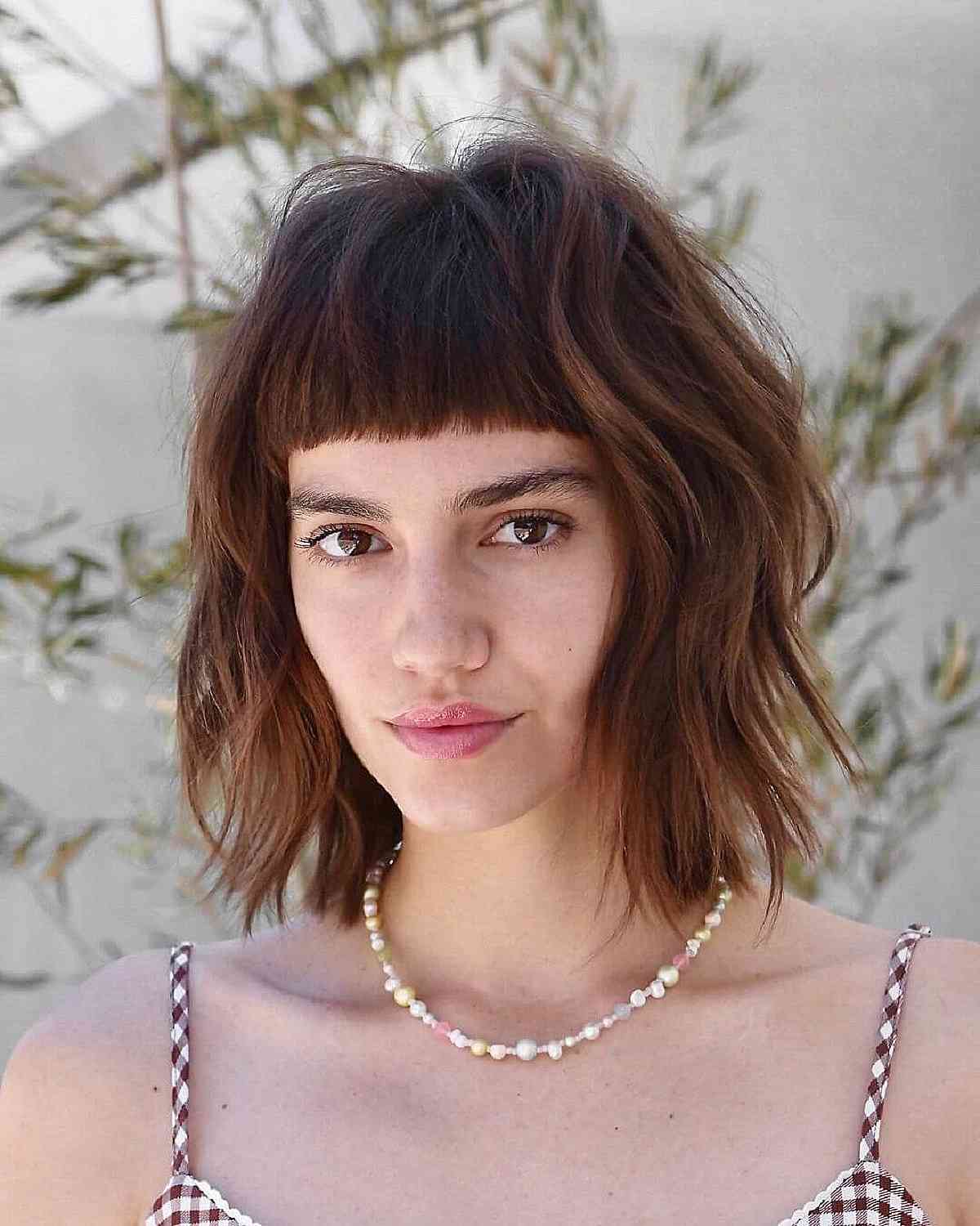 Trendy Short Choppy Layered Hairstyle