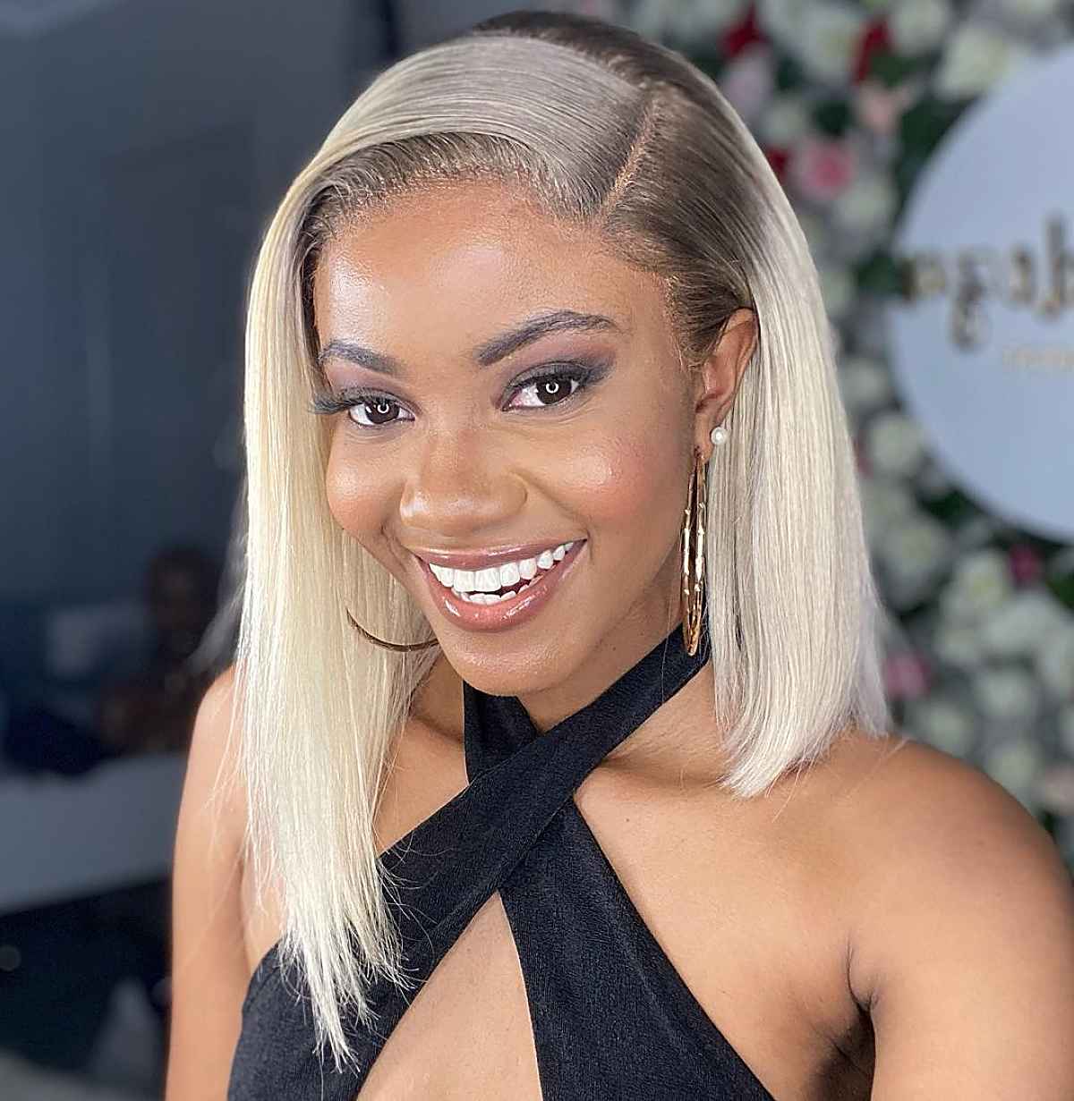 Uneven Lob Featuring a Bold Side Part