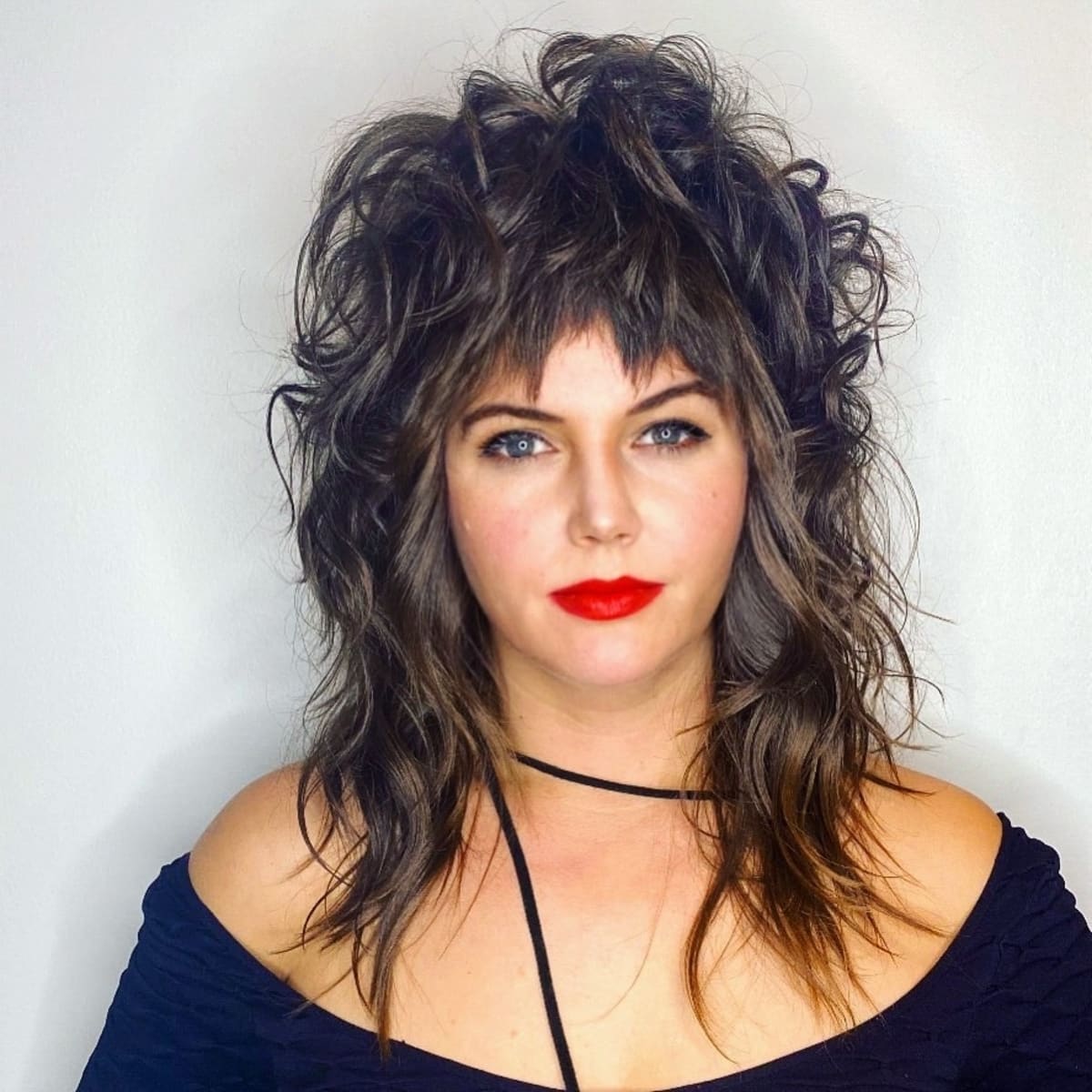 Untamed Shaggy Medium-Length Hair
