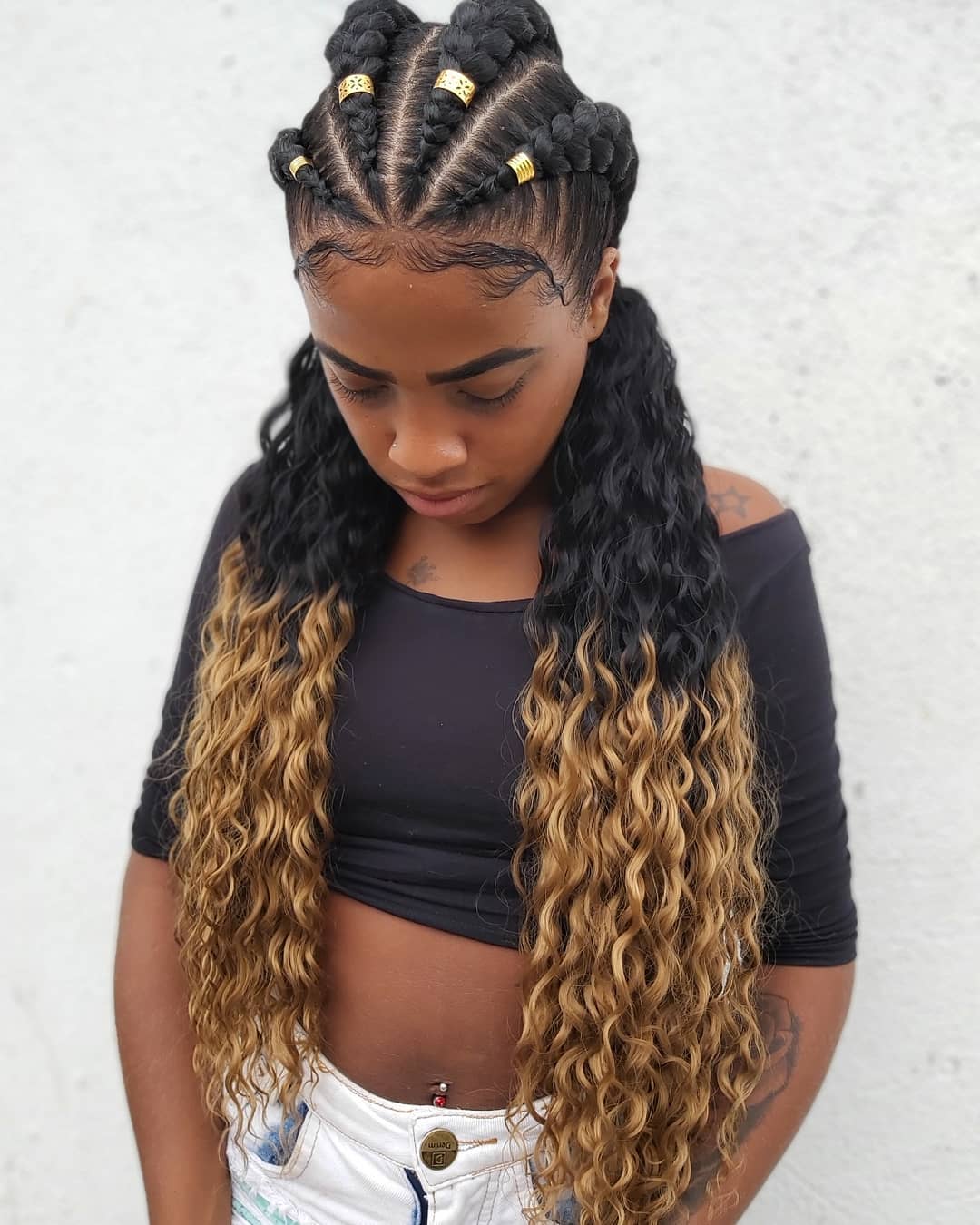 Vibrant and sturdy ghana braids