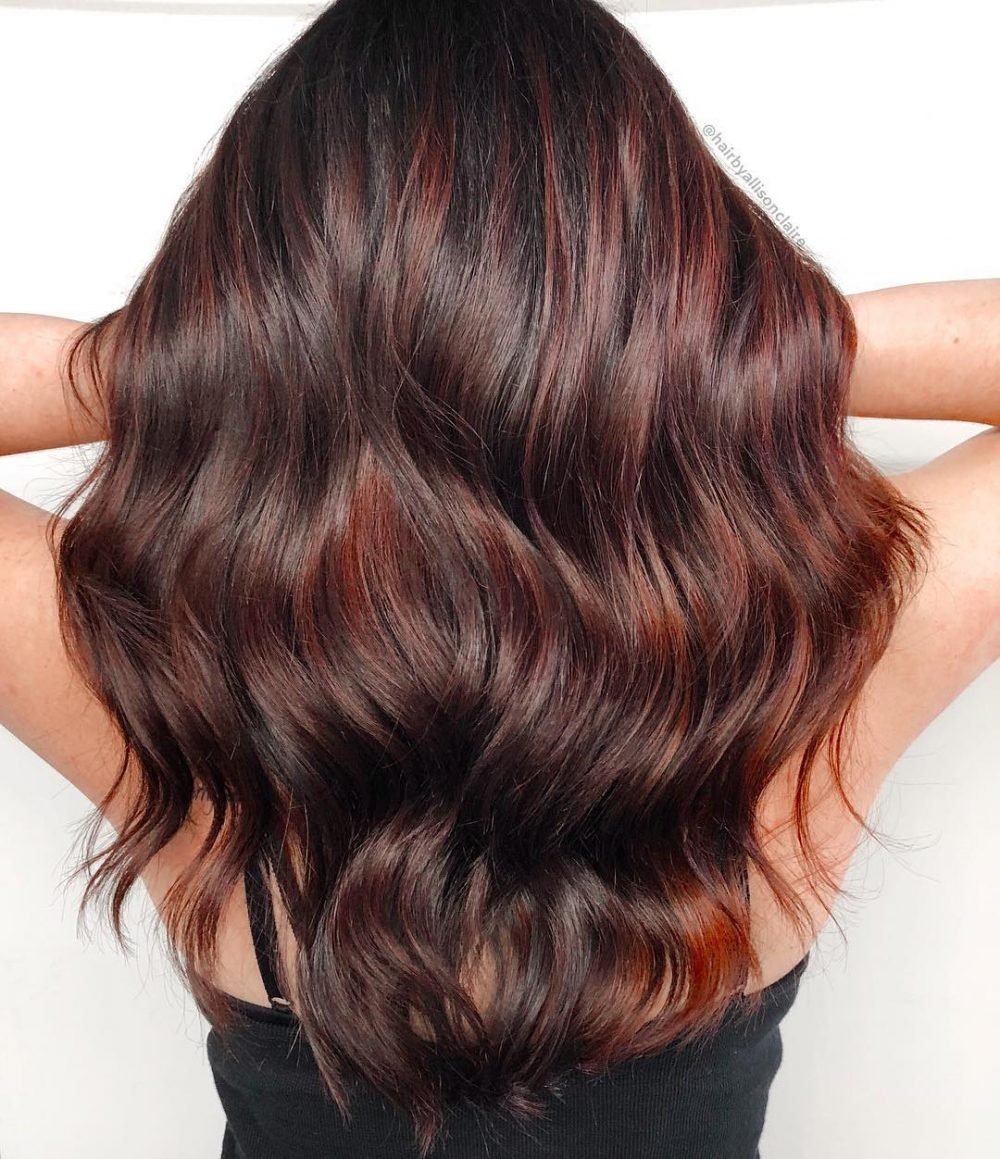 Vibrant Chocolate Cherry Brown