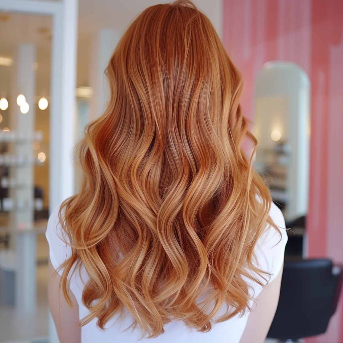 Vibrant Deep Strawberry Blonde Shade