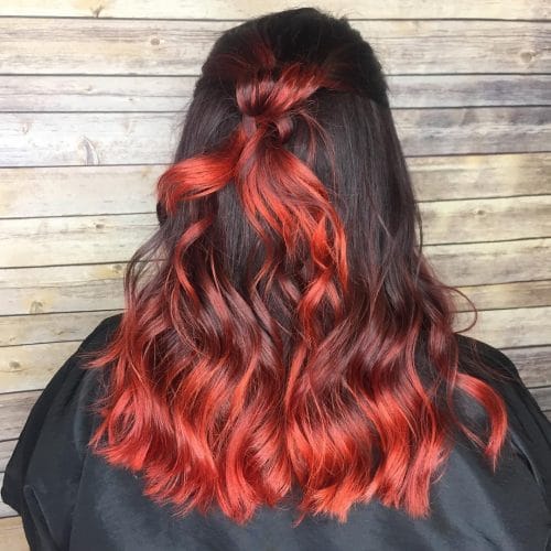 Bayalombre Fiery Red hairstyle