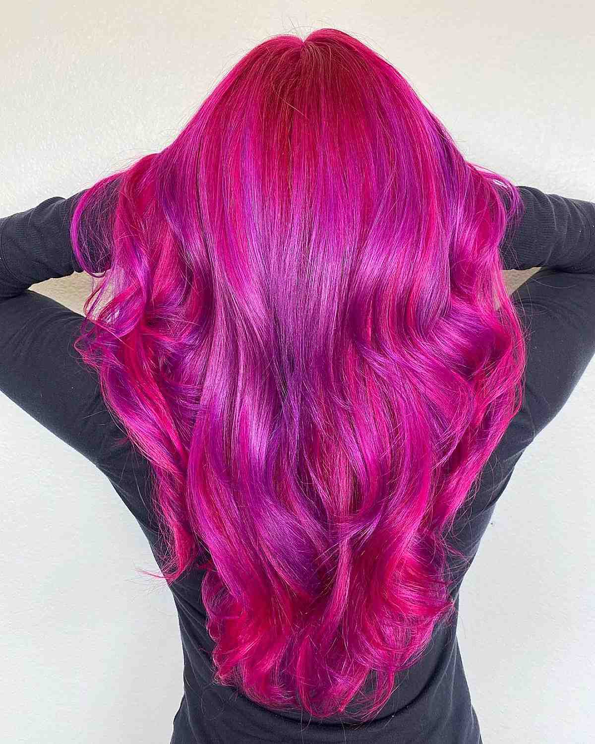 vibrant pink magenta