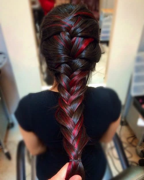 Vibrant Girl Red hairstyle