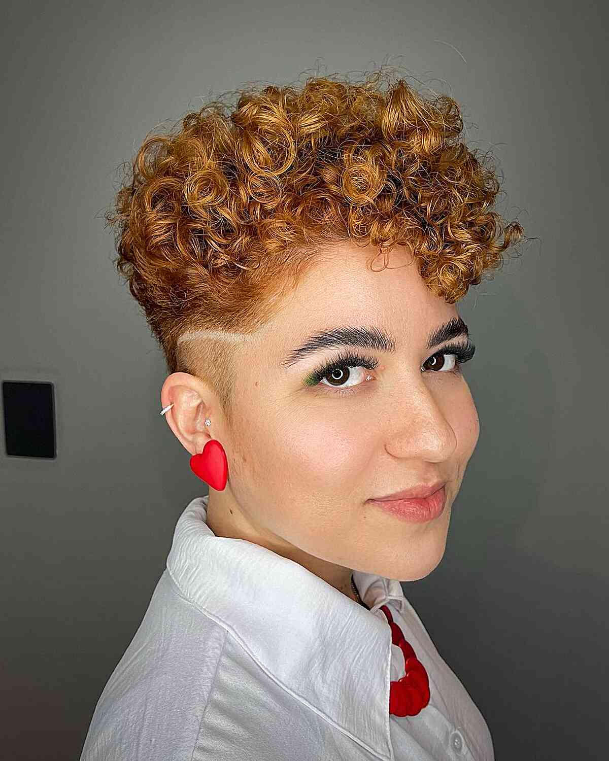 curly perms for short hair