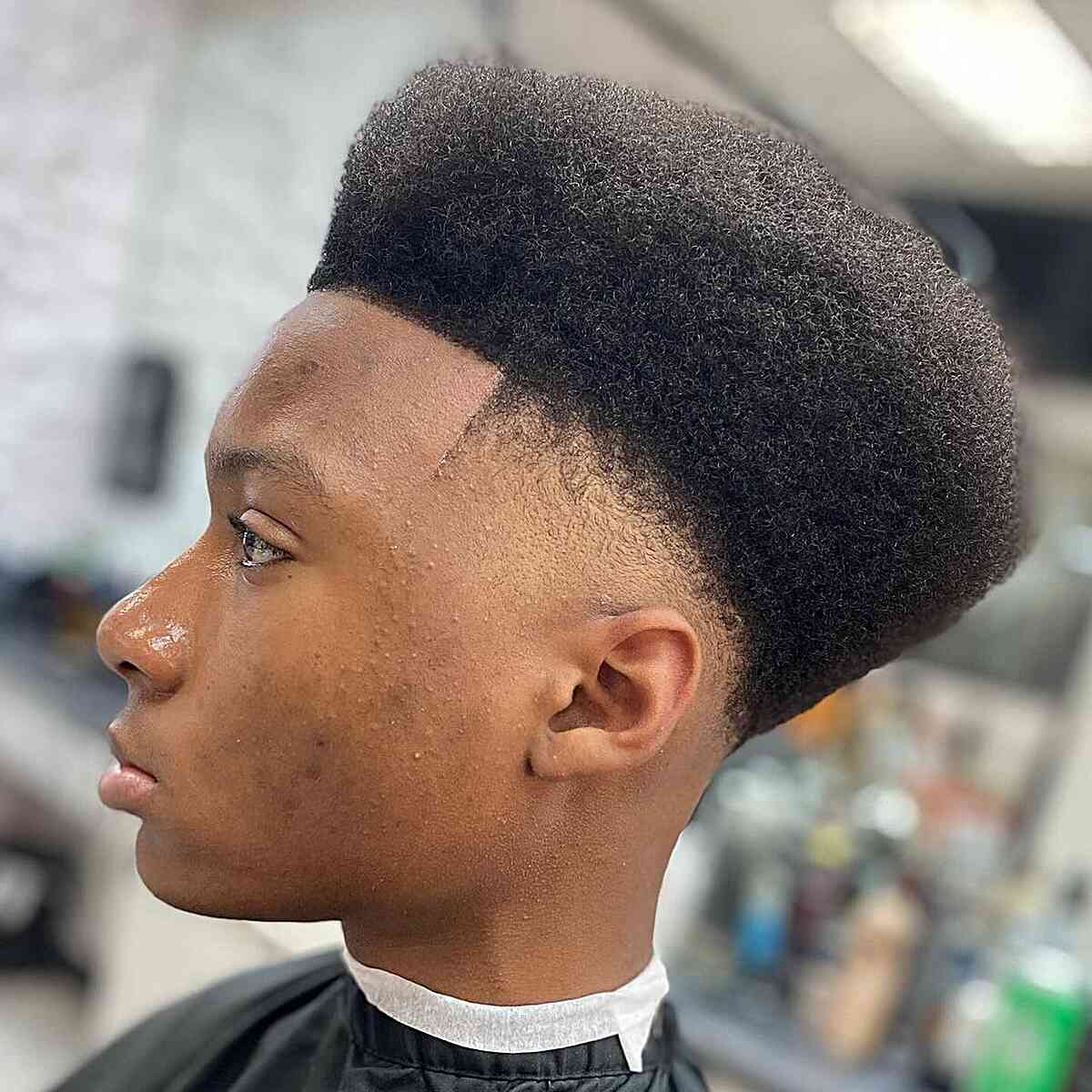 Vintage Black High-Top for Young Dudes