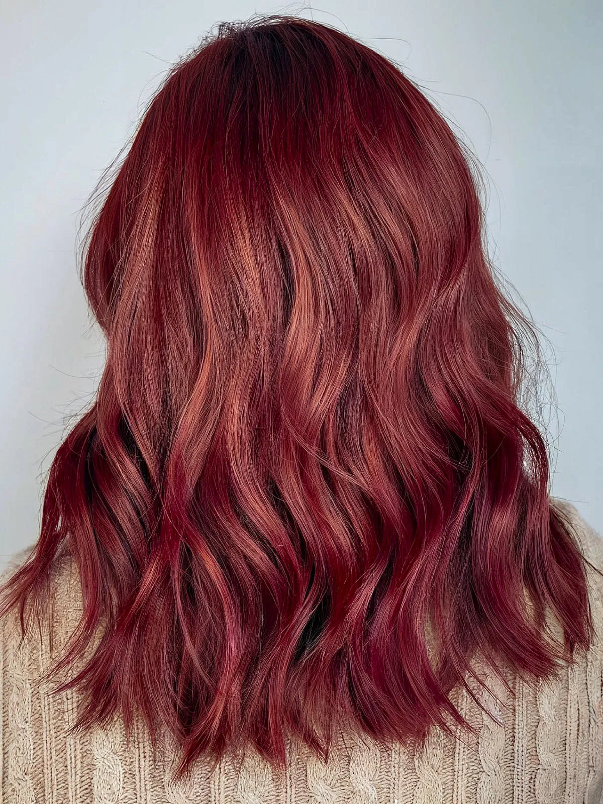 Violet Crimson Hair Color