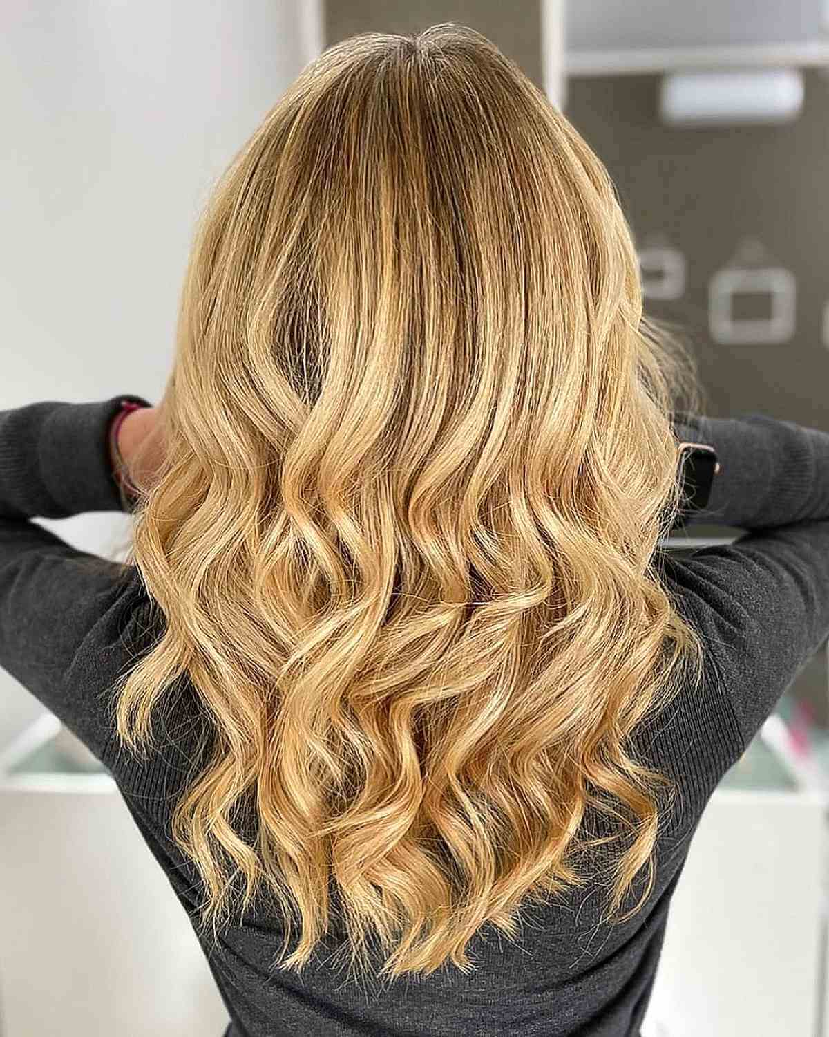 Warm Golden Honey Blonde