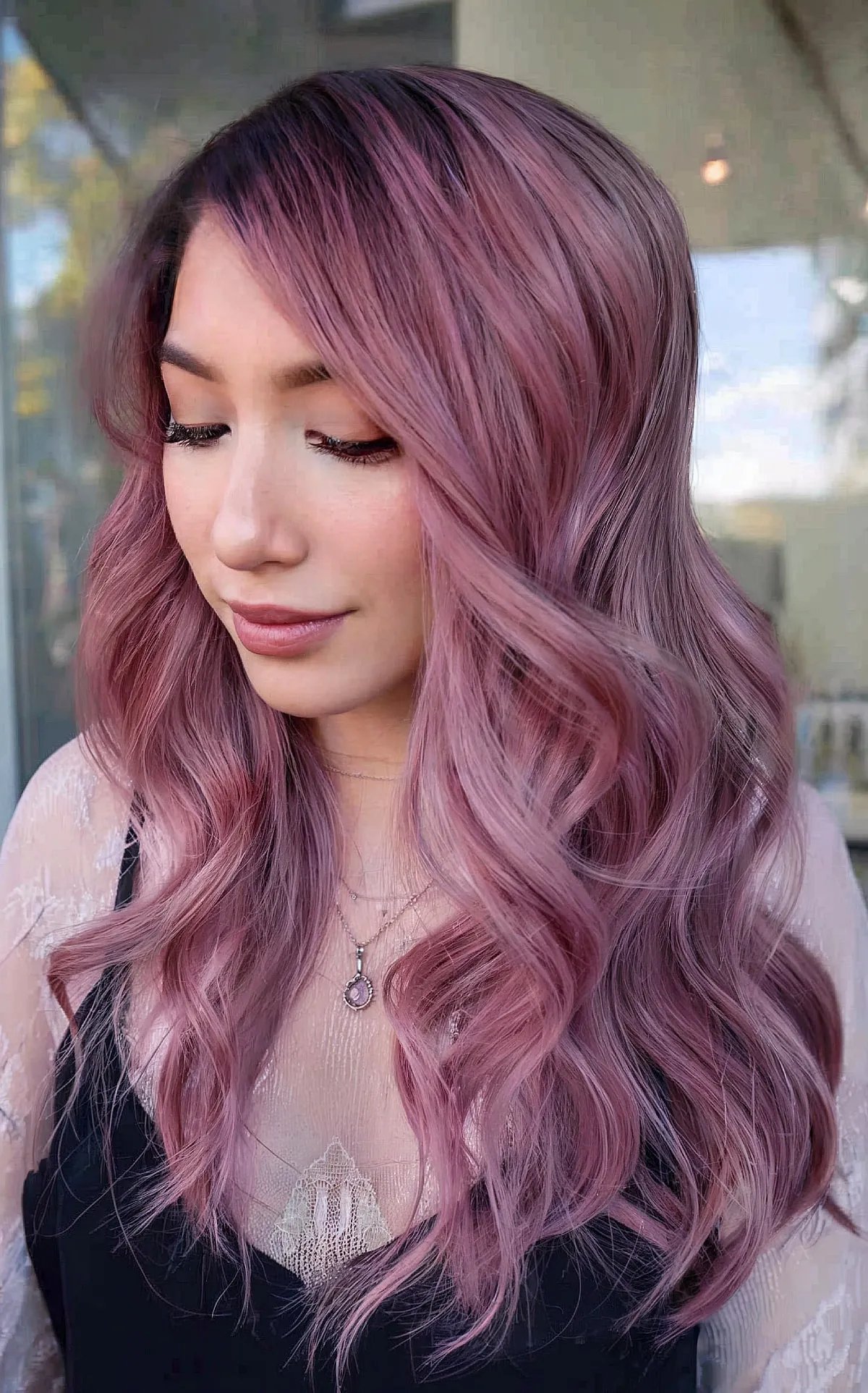 Chilly Warm Pink with Deep Roots