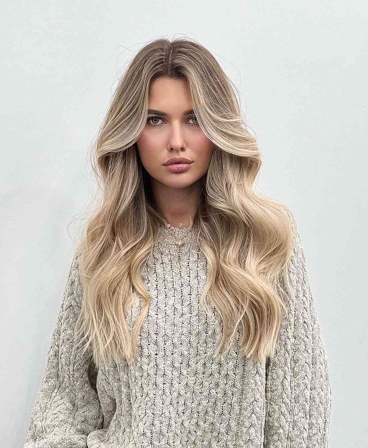 Wavy Hairstyles that Enhance Square Face Shapes