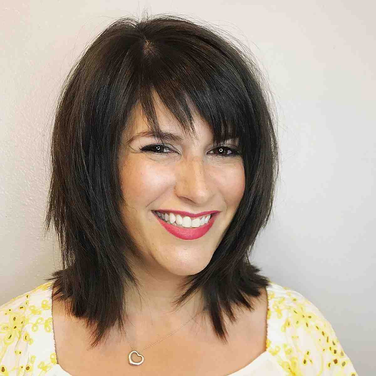 Whimsical Peek a Boo Wispy Bangs