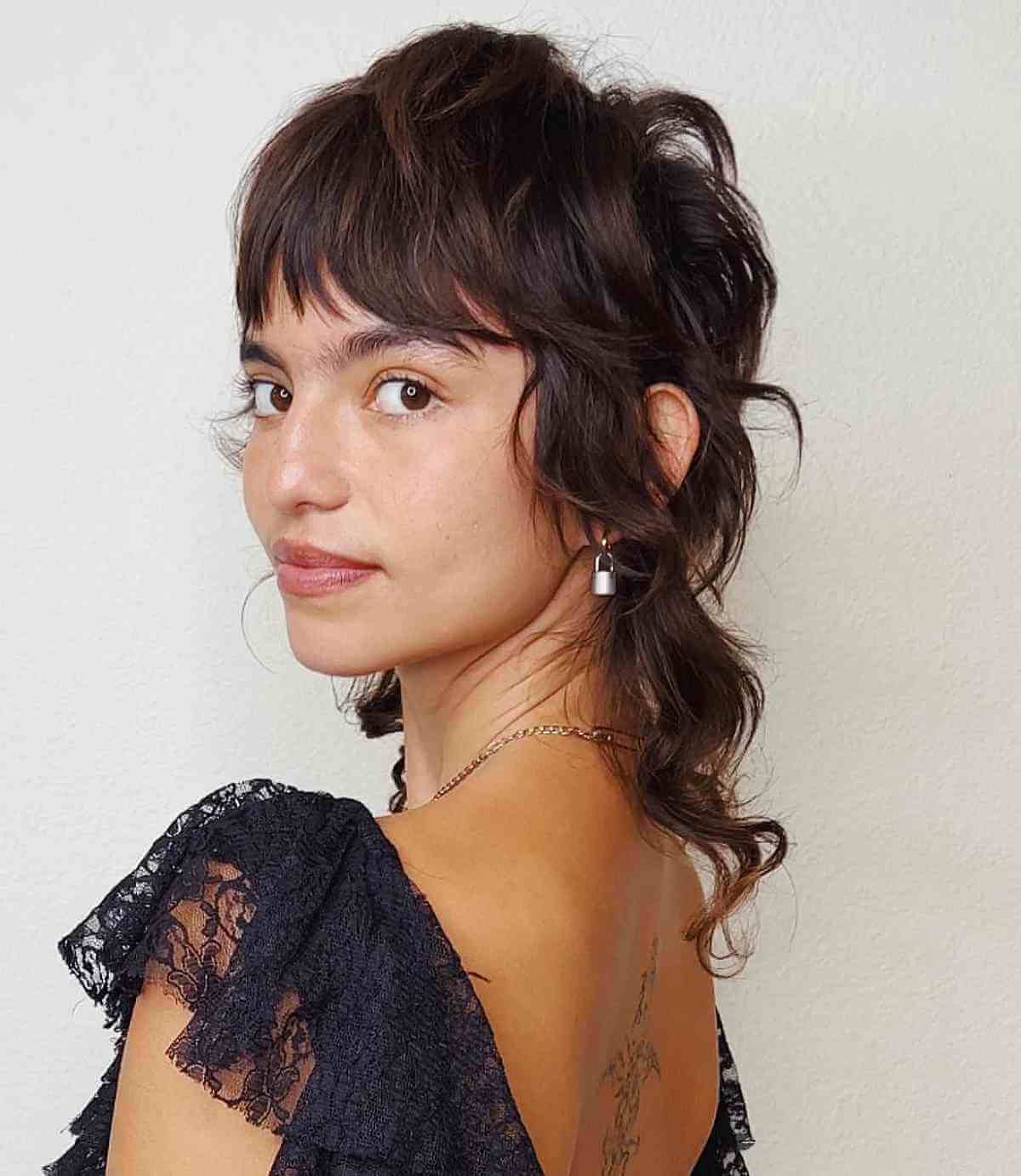 Wolf Mullet for Mid-Length Locks