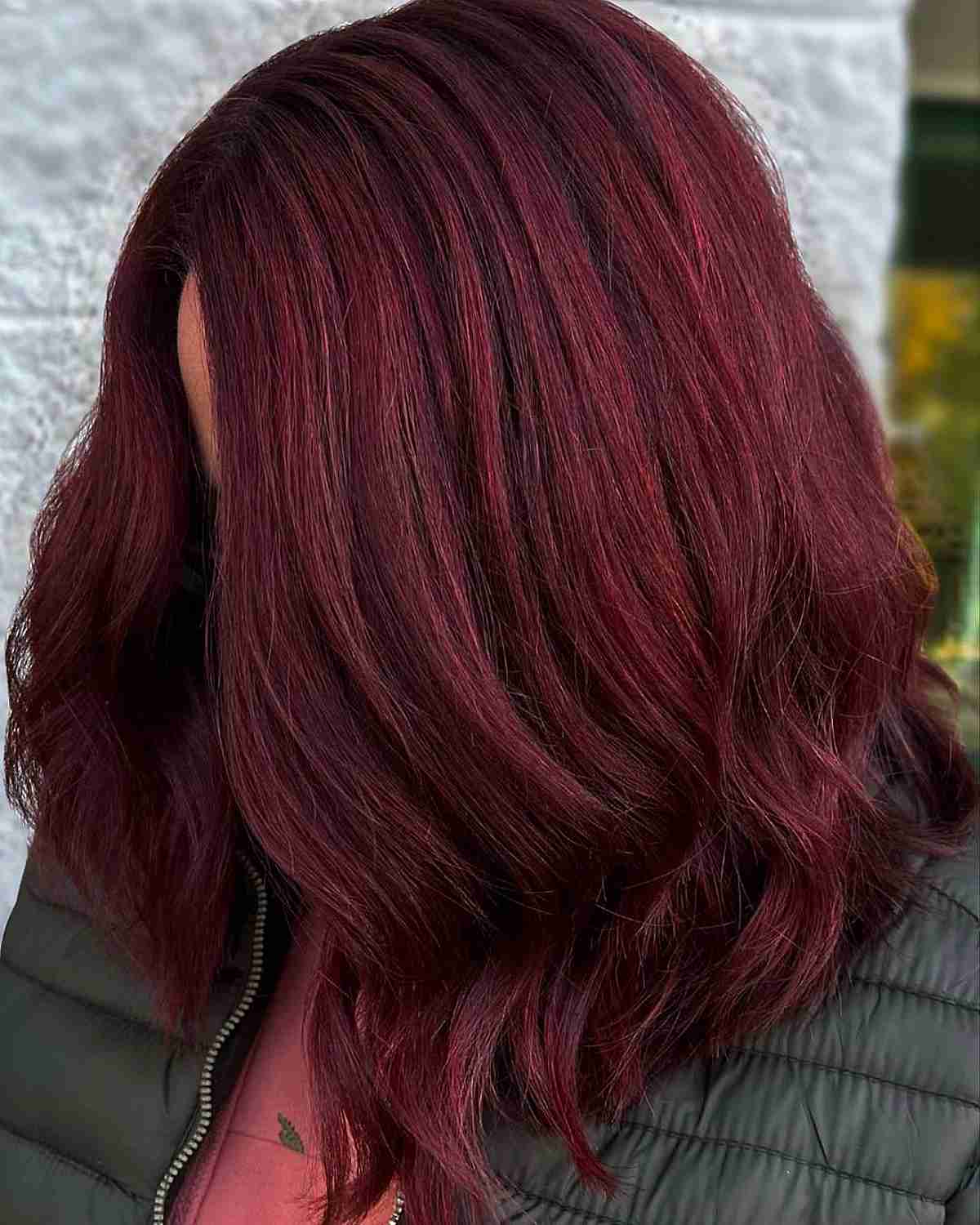 Mulled Wine Hair Winter Hair Color