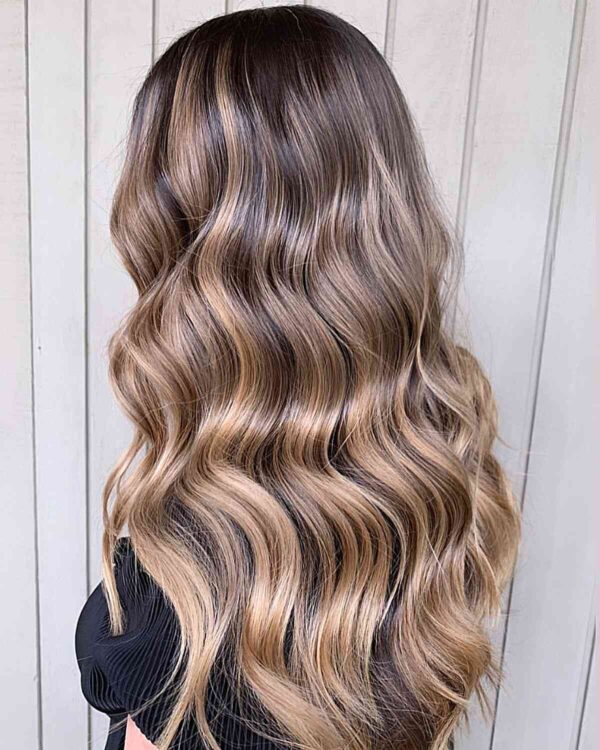 25 Gorgeous Mushroom Brown Balayage Hair Color Ideas   Multi Dimensional Beige Bronde Mushroom Brown Balayage Hair 600x750 