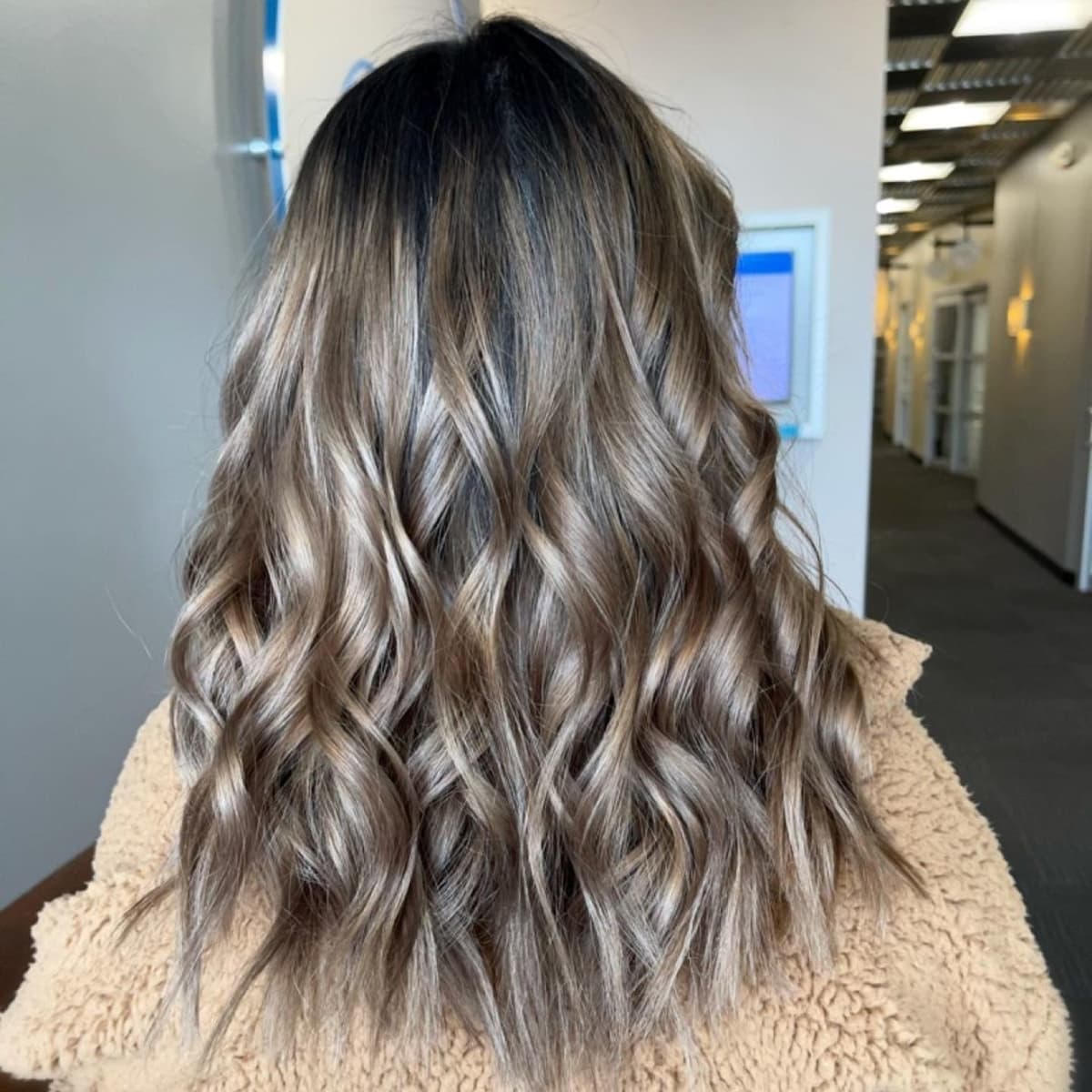 Low-Maintenance Mushroom Brown with Lighter Ends