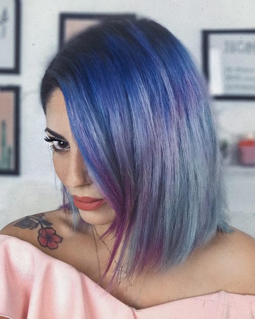 Muted Milky Way Hair