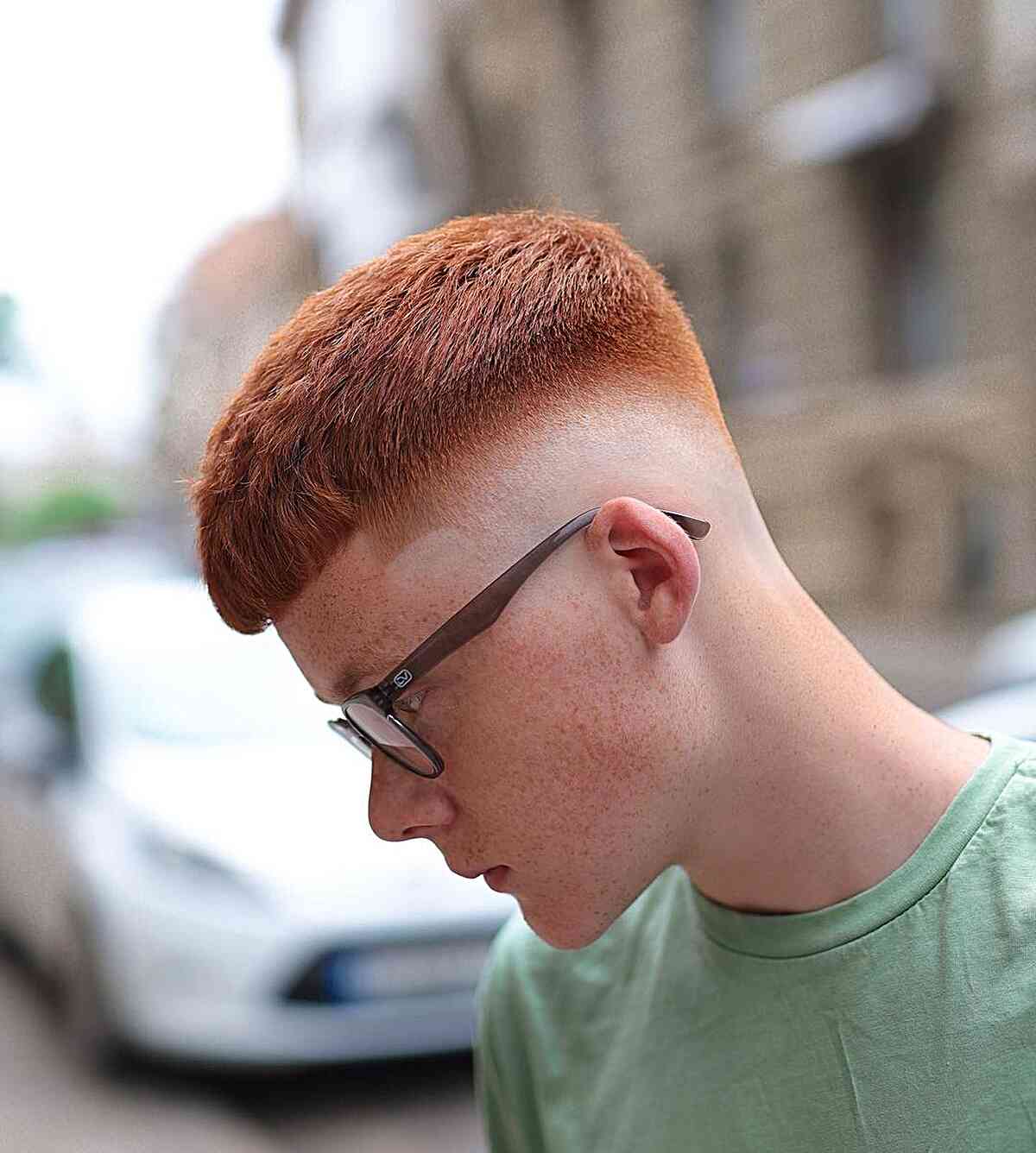 Natural RedHeaded Hair Color for Men
