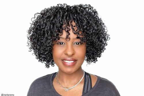 43 Hottest Curly Bob Hairstyles For Naturally Curly Hair